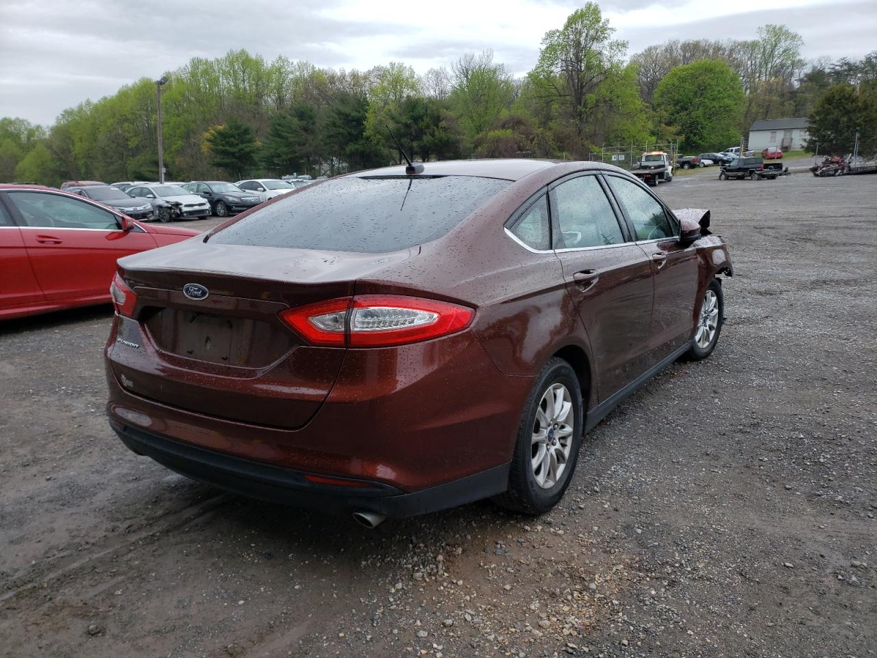 Photo 4 from auction – 2015 FORD FUSION S with VIN 3FA6P0G7XFR148972