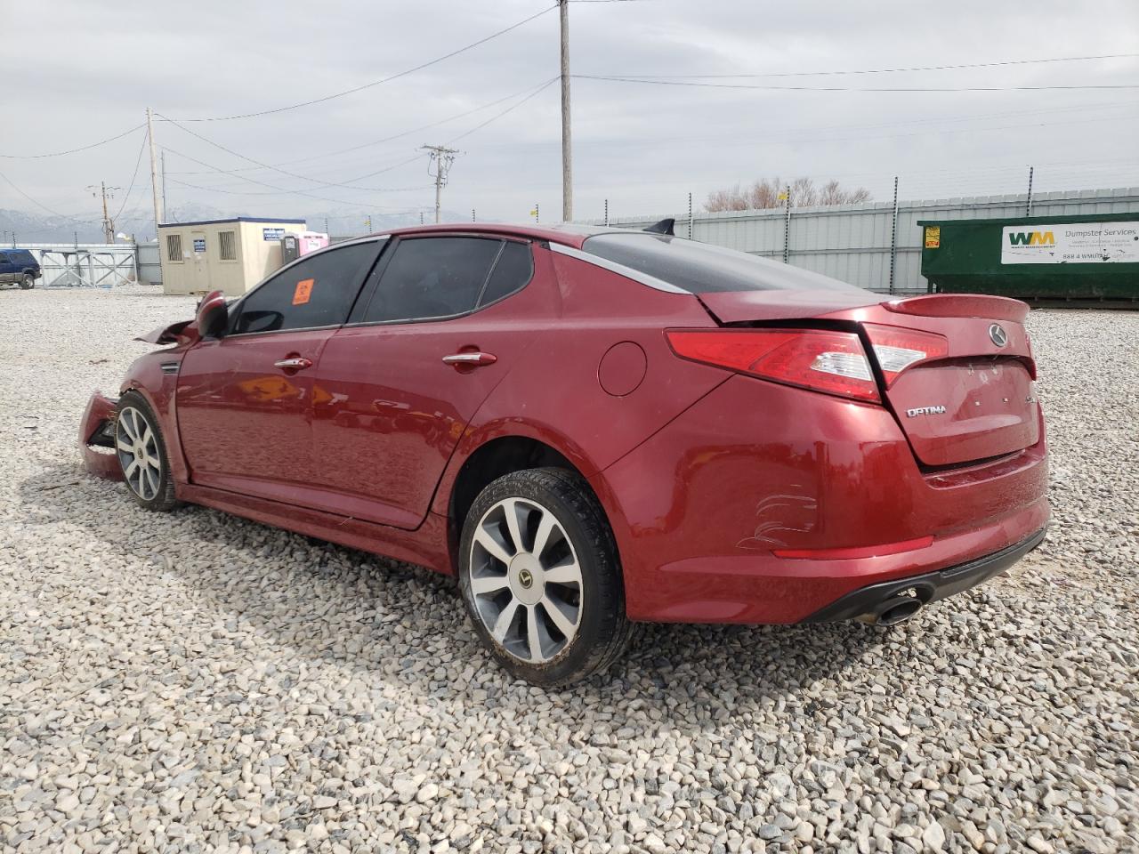 Photo 3 from auction – 2012 KIA OPTIMA SX with VIN 5XXGR4A63CG089225