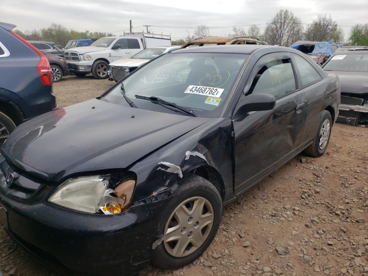 Photo 2 from auction – 2003 HONDA CIVIC LX with VIN 1HGEM22503L002835