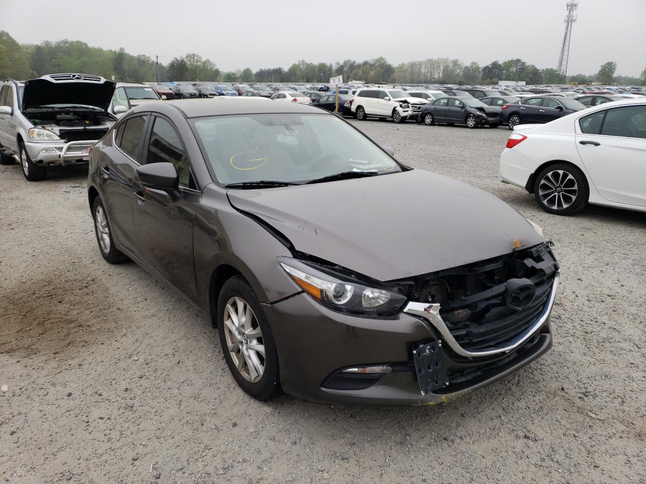 MAZDA 3 SPORT 2017 with VIN 3MZBN1U74HM102771 - Photo from auction