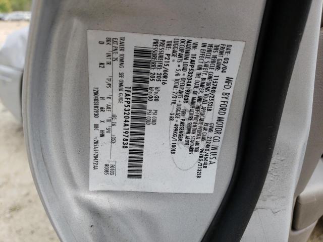 Photo 10 from auction – 2004 FORD TAURUS SE with VIN 1FAFP53204A197838