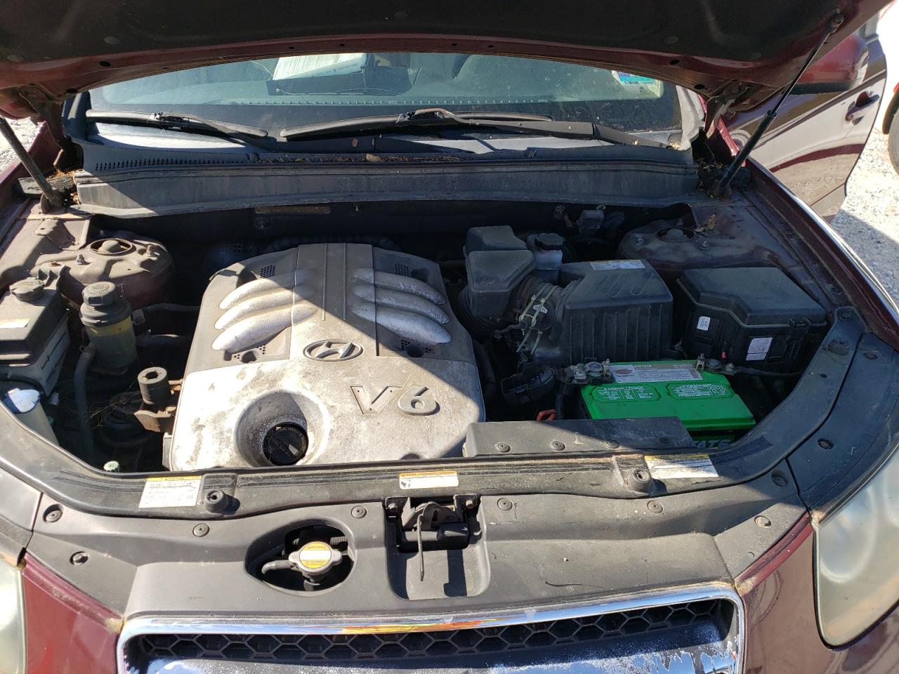 Photo 7 from auction – 2007 HYUNDAI SANTA FE S with VIN 5NMSH13E17H008410