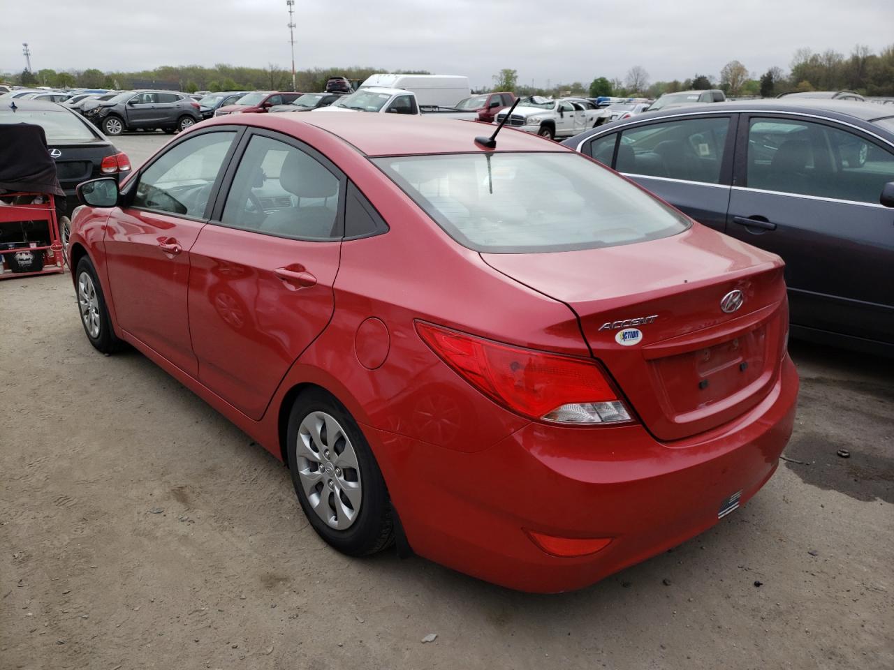 Photo 3 from auction – 2016 HYUNDAI ACCENT SE with VIN KMHCT4AE8GU140012