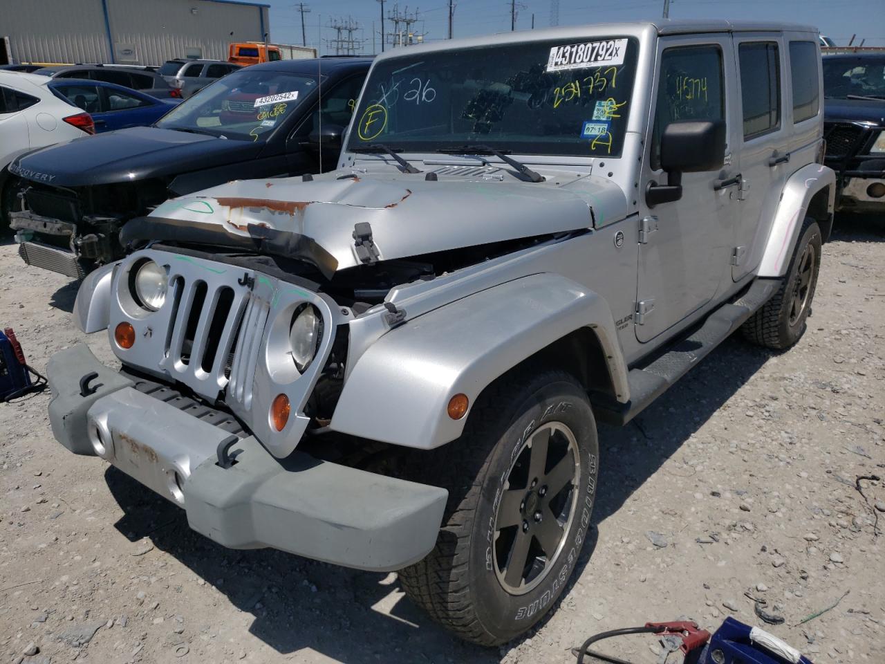 Photo 2 from auction – 2012 JEEP WRANGLER U with VIN 1C4HJWEG9CL254737