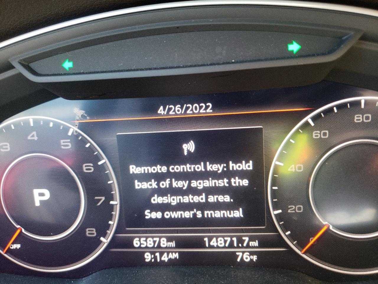 Photo 8 from auction – 2018 AUDI Q7 PRESTIG with VIN WA1VAAF79JD003691