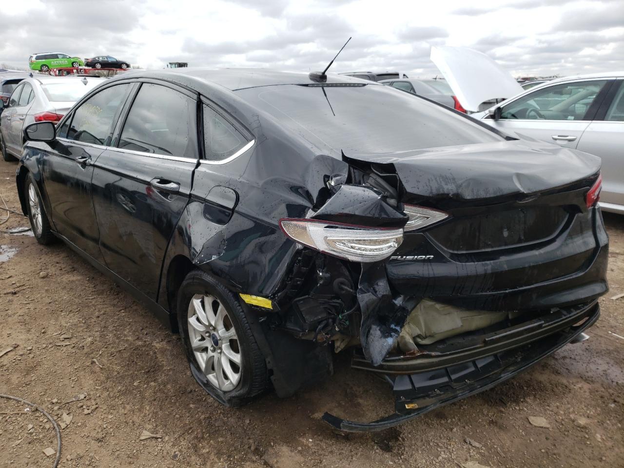 Photo 3 from auction – 2016 FORD FUSION S with VIN 3FA6P0G79GR255805