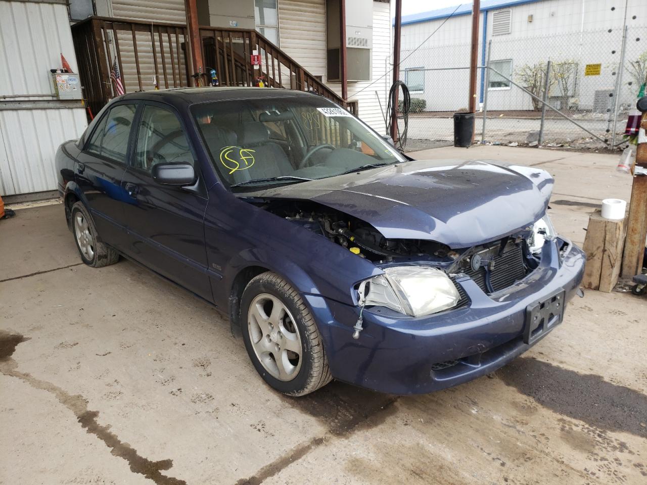 MAZDA PROTEGE ES 2000 with VIN JM1BJ2212Y0225698 - Photo from auction