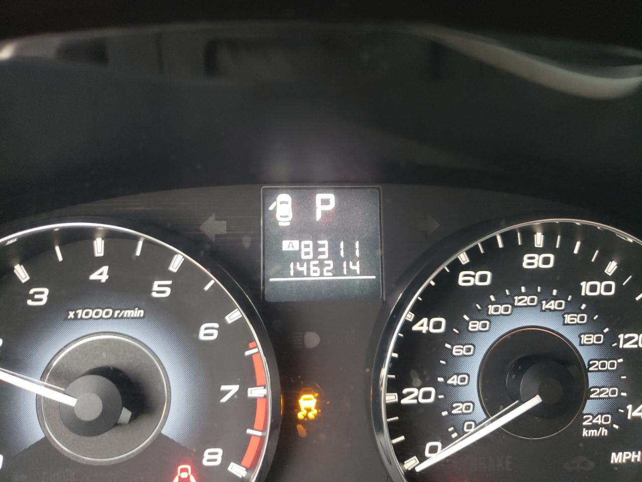 Photo 8 from auction – 2010 SUBARU LEGACY 2.5 with VIN 4S3BMBK69A3227889