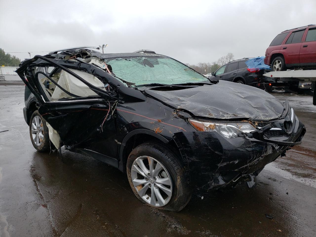 TOYOTA RAV4 LIMIT 2015 with VIN 2T3DFREV6FW257600 - Photo from auction