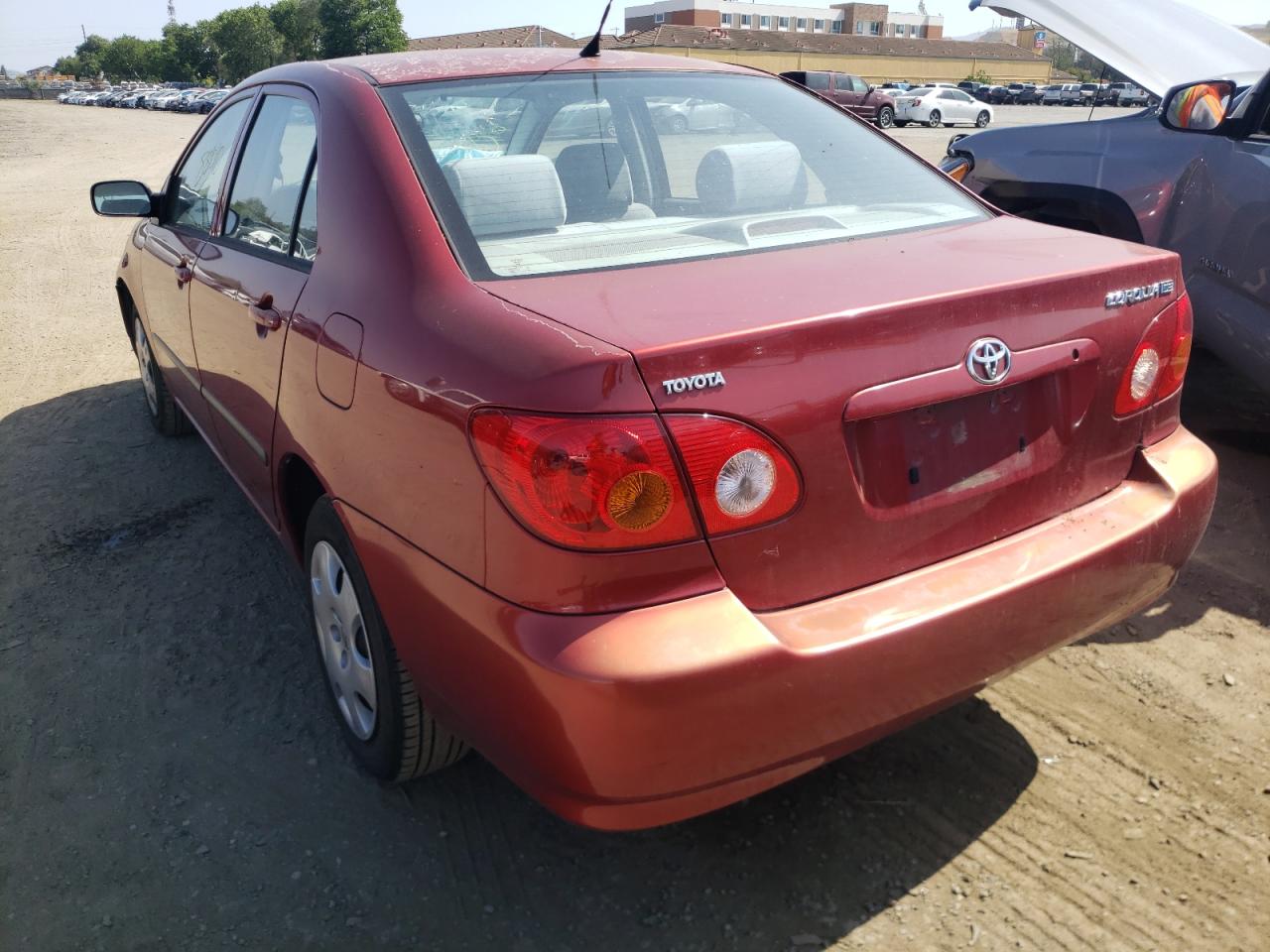 Photo 3 from auction – 2003 TOYOTA COROLLA CE with VIN 1NXBR32E53Z082907