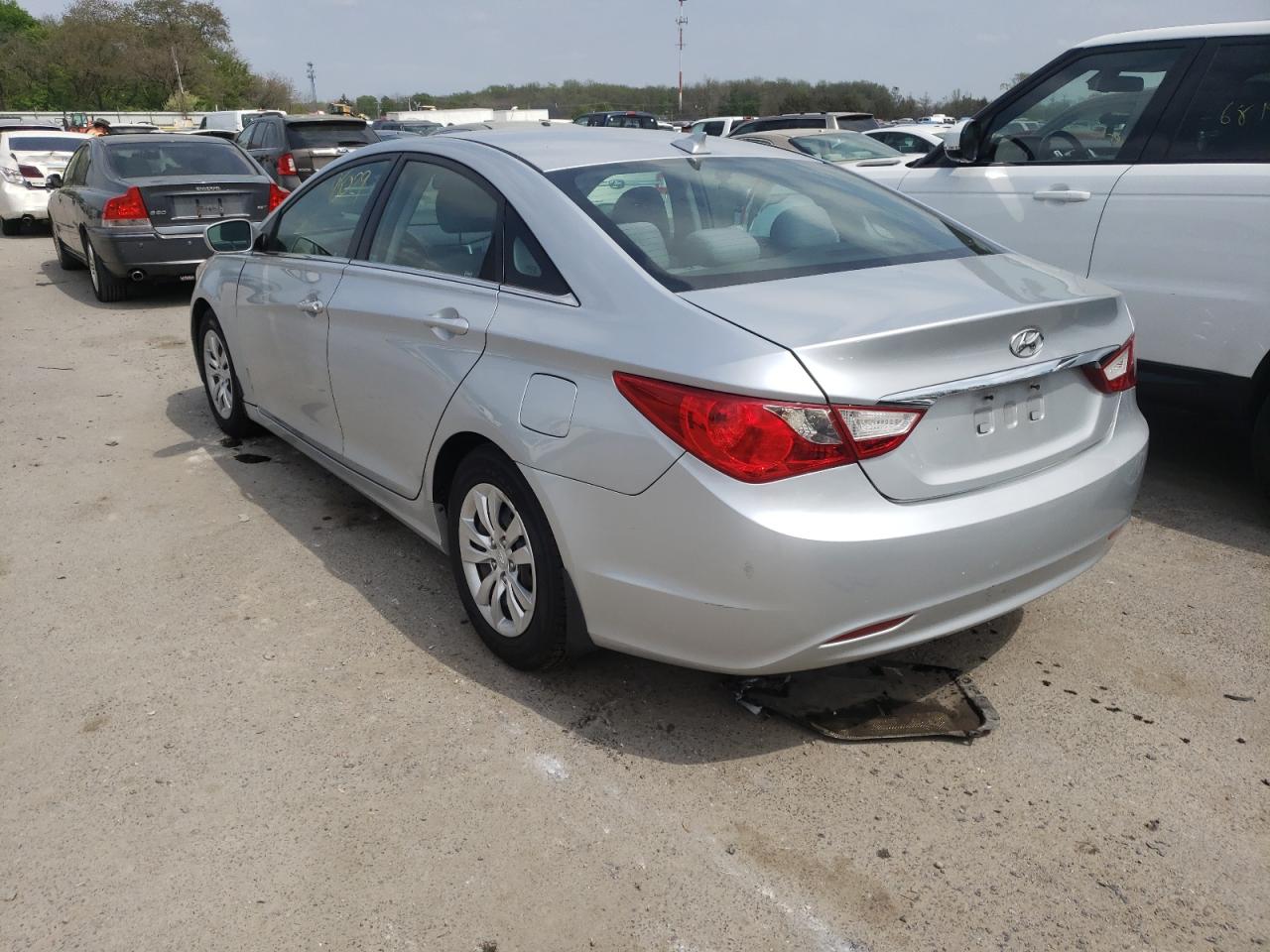 Photo 3 from auction – 2012 HYUNDAI SONATA GLS with VIN 5NPEB4AC3CH428944