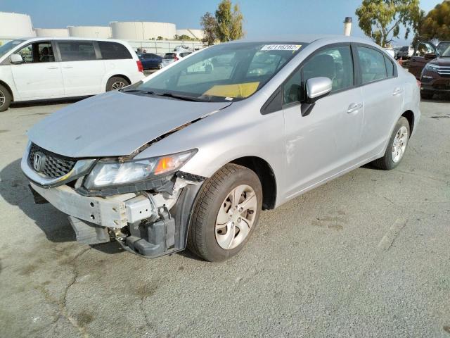 Photo 2 from auction – 2015 HONDA CIVIC LX with VIN 19XFB2F53FE026966
