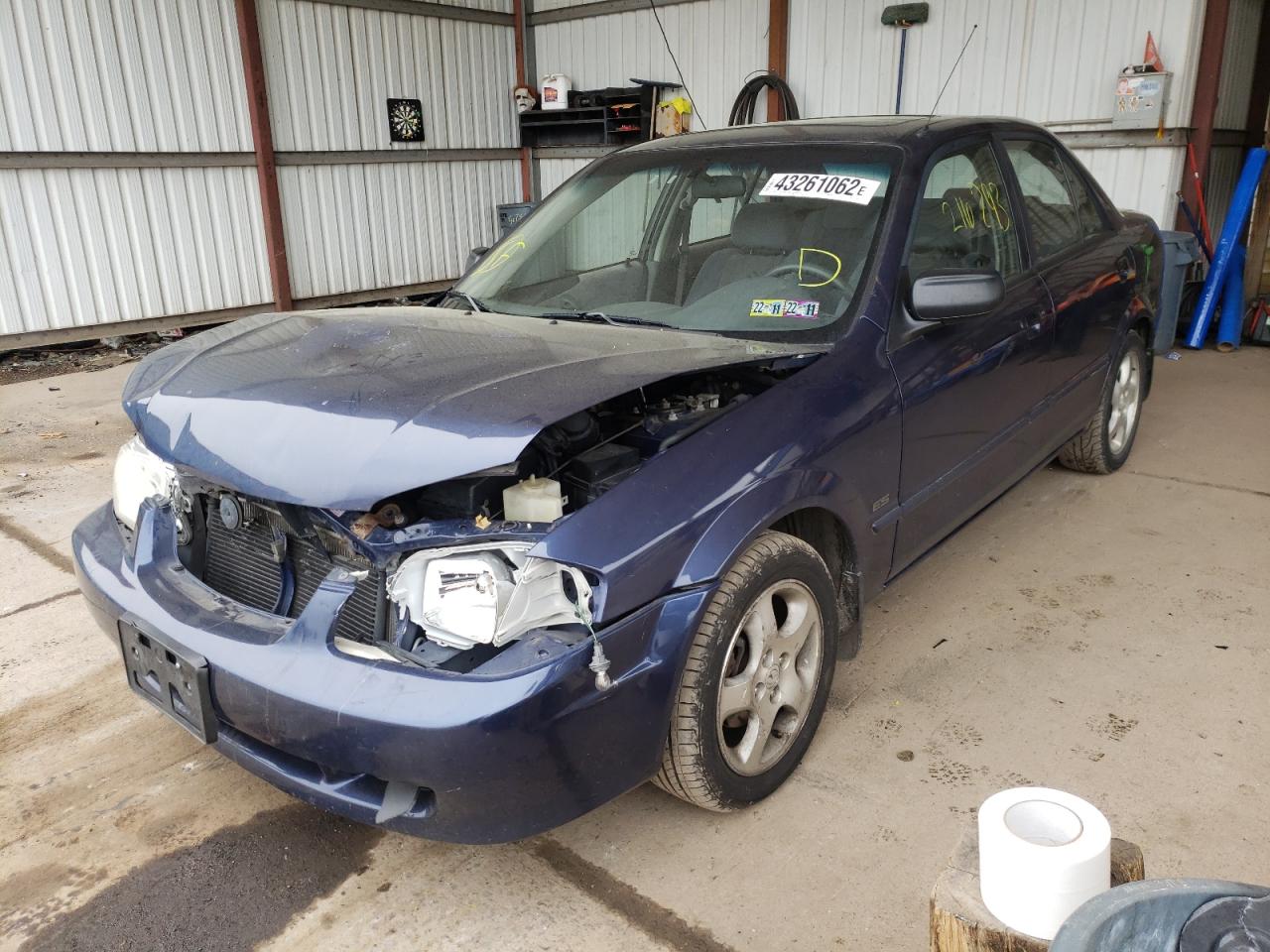 Photo 2 from auction – 2000 MAZDA PROTEGE ES with VIN JM1BJ2212Y0225698