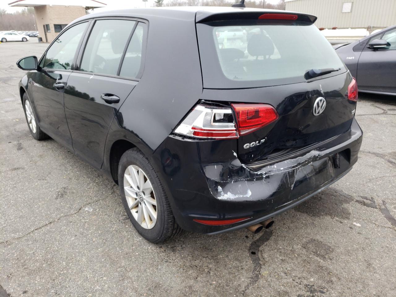 Photo 3 from auction – 2015 VOLKSWAGEN GOLF with VIN 3VW217AU0FM013110