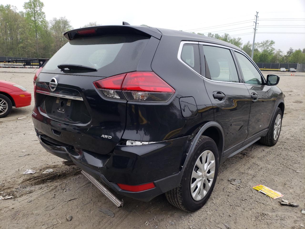 Photo 4 from auction – 2017 NISSAN ROGUE S with VIN KNMAT2MV6HP614924