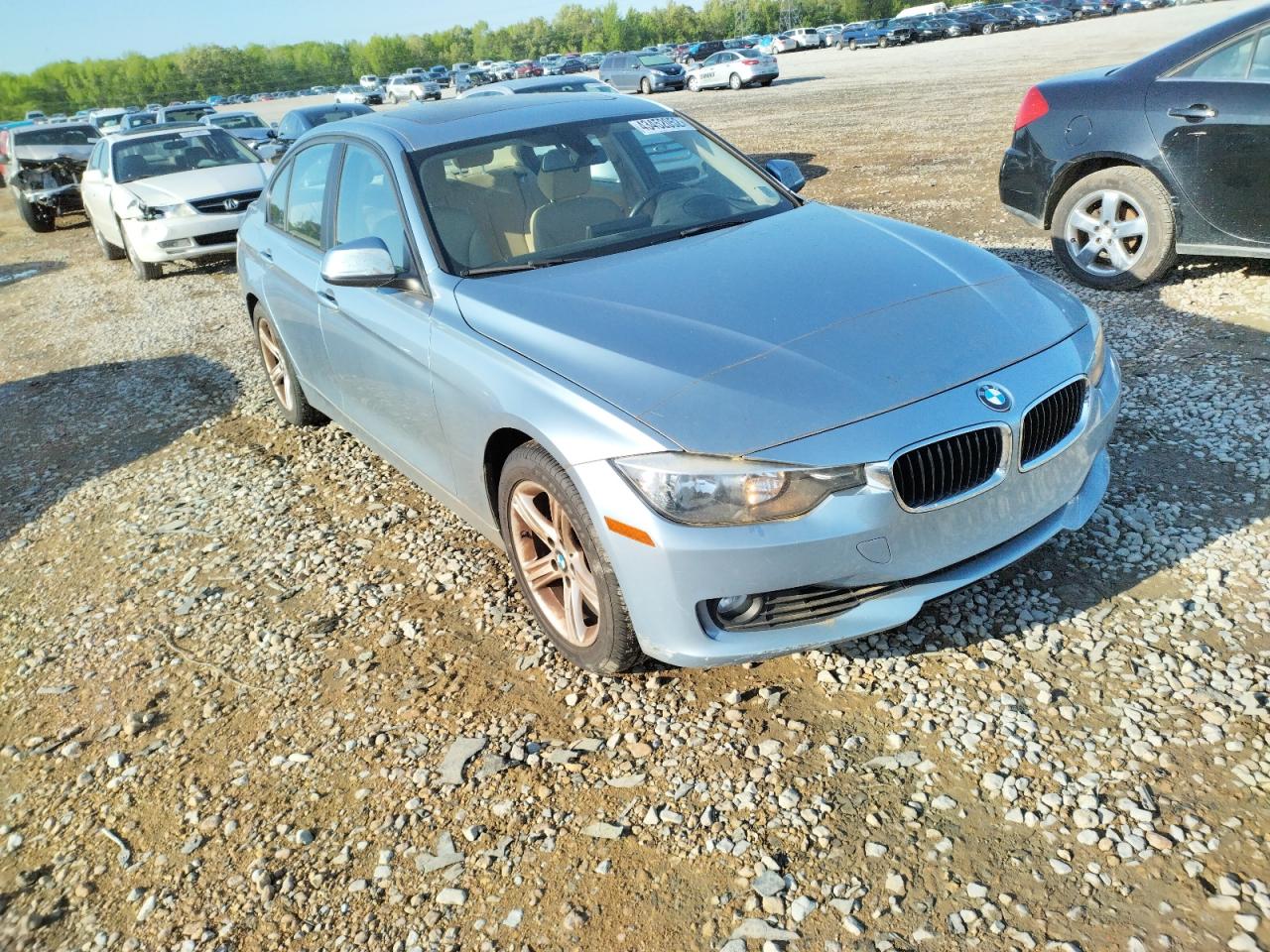 BMW 328 I 2012 with VIN WBA3A5C55CF350091 - Photo from auction