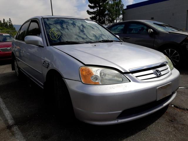 HONDA CIVIC EX 2002 with VIN 1HGES25792L066468 - Photo from auction