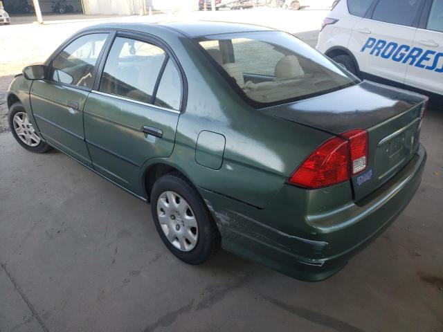 Photo 3 from auction – 2004 HONDA CIVIC DX with VIN 2HGES16474H630522
