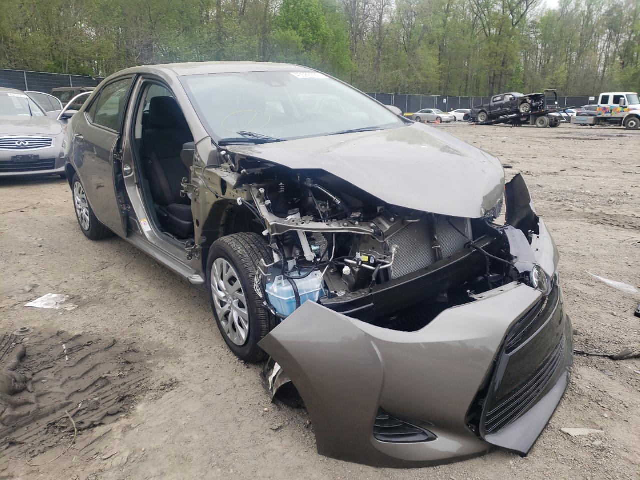 Photo 1 from auction – 2019 TOYOTA COROLLA L with VIN 2T1BURHE0KC230647