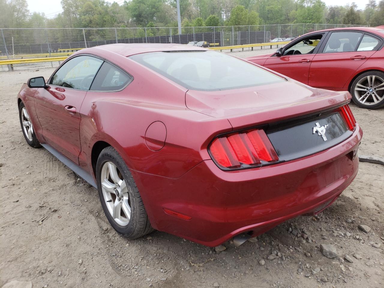 Photo 3 from auction – 2015 FORD MUSTANG with VIN 1FA6P8AM9F5354400