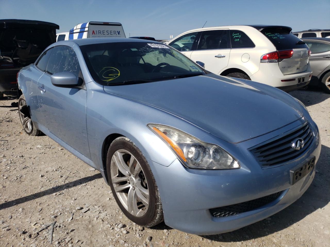 INFINITI G37 BASE 2010 with VIN JN1CV6FE8AM353118 - Photo from auction