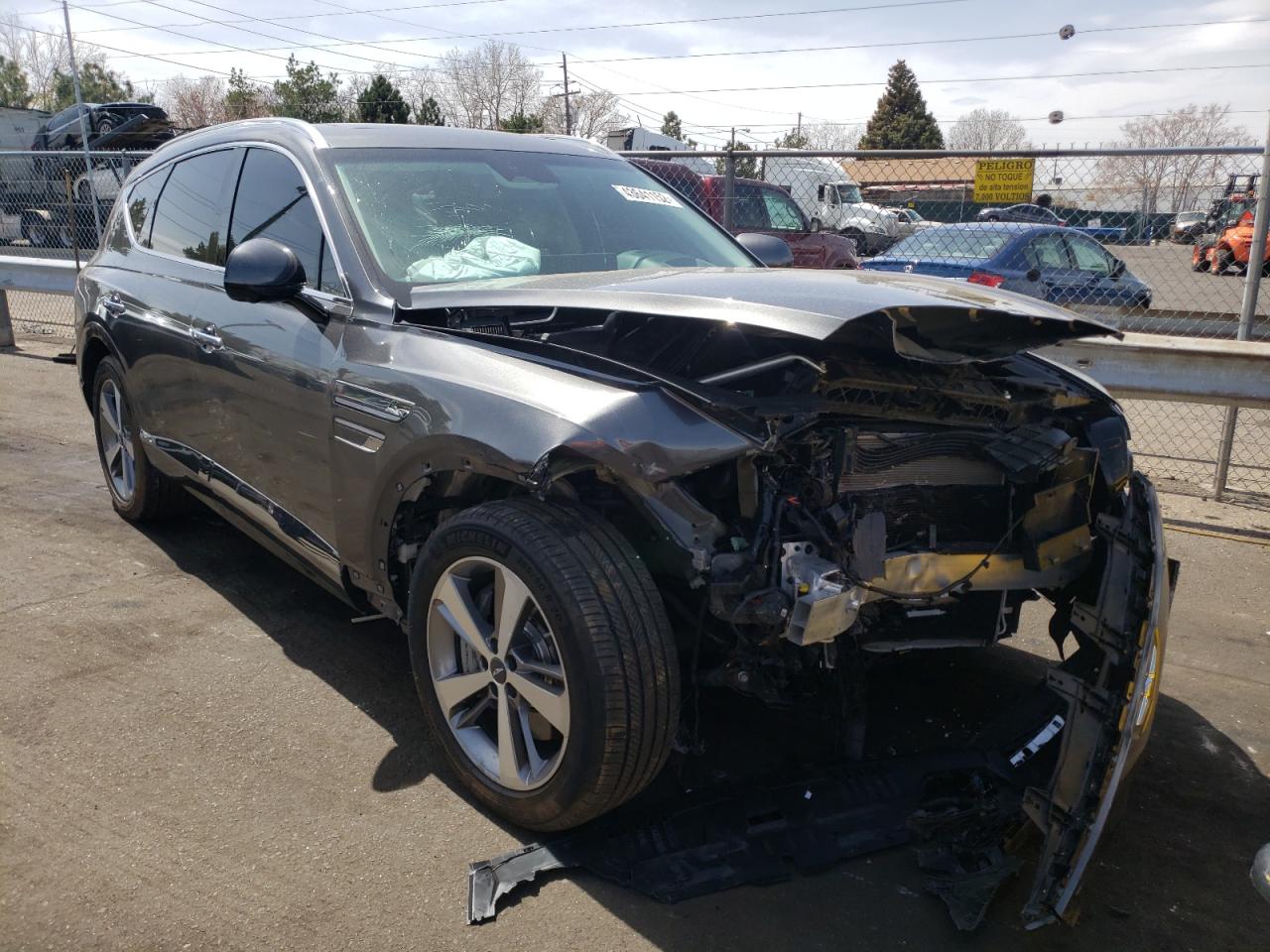 GENESIS GV80 BASE 2021 with VIN KMUHCESC7MU063140 - Photo from auction
