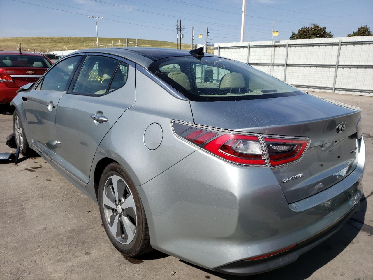 Photo 3 from auction – 2014 KIA OPTIMA HYB with VIN KNAGN4AD2E5067876