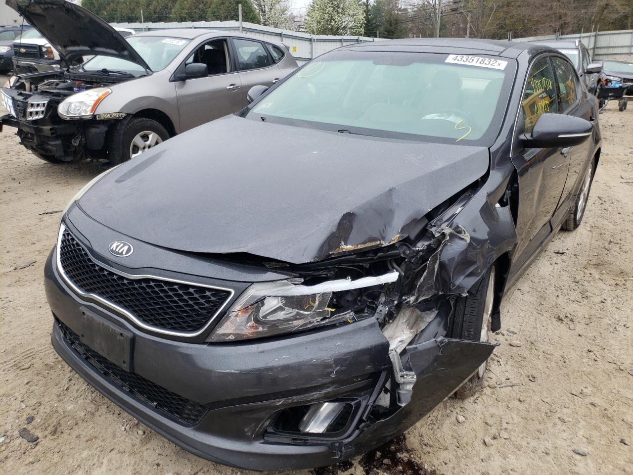 Photo 2 from auction – 2015 KIA OPTIMA EX with VIN 5XXGN4A75FG456330
