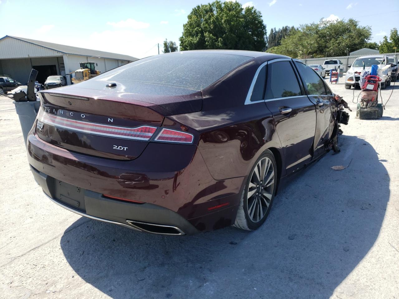Photo 4 from auction – 2017 LINCOLN MKZ RESERV with VIN 3LN6L5E92HR644094