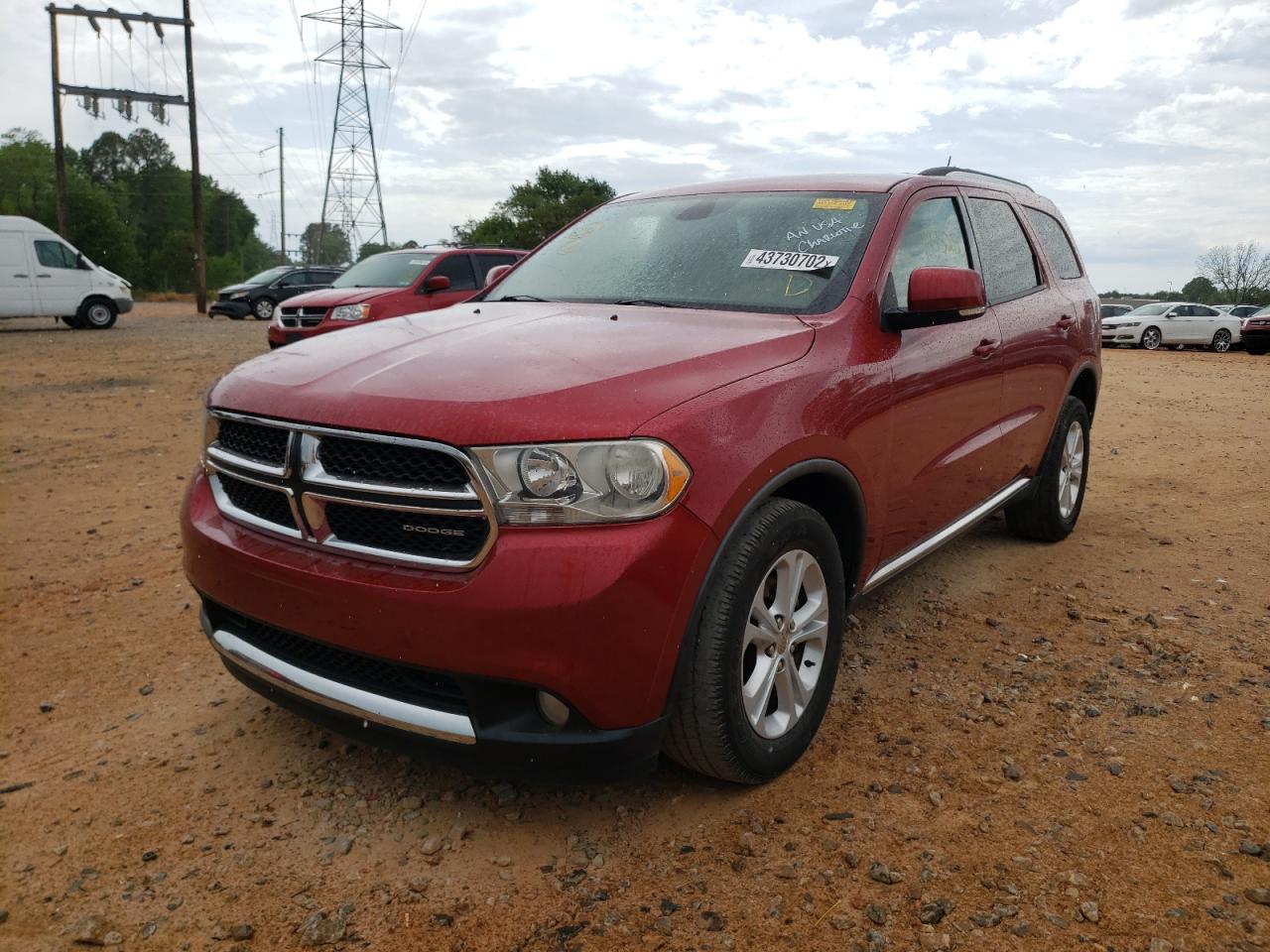 Photo 2 from auction – 2011 DODGE DURANGO CR with VIN 1D4RD4GG9BC630349