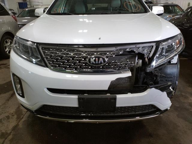 Photo 9 from auction – 2014 KIA SORENTO SX with VIN 5XYKWDA70EG529332