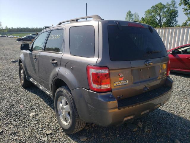 Photo 3 from auction – 2011 FORD ESCAPE XLT with VIN 1FMCU0DG9BKA75100