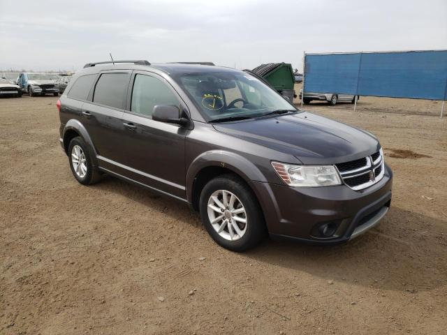 DODGE JOURNEY SX 2016 with VIN 3C4PDCBG7GT228489 - Photo from auction