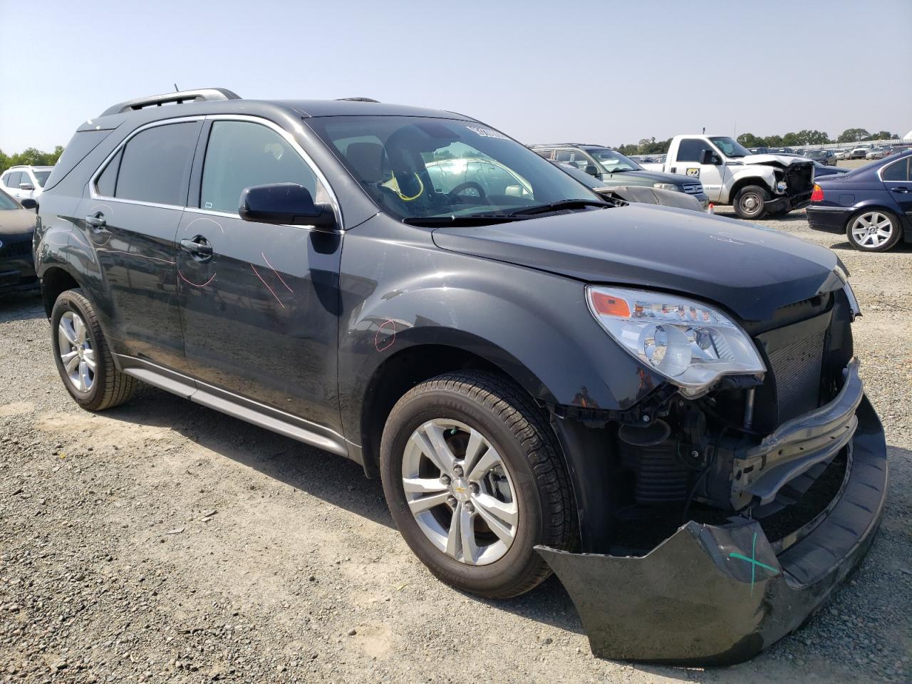 CHEVROLET EQUINOX LT 2014 with VIN 2GNALCEK8E6150046 - Photo from auction