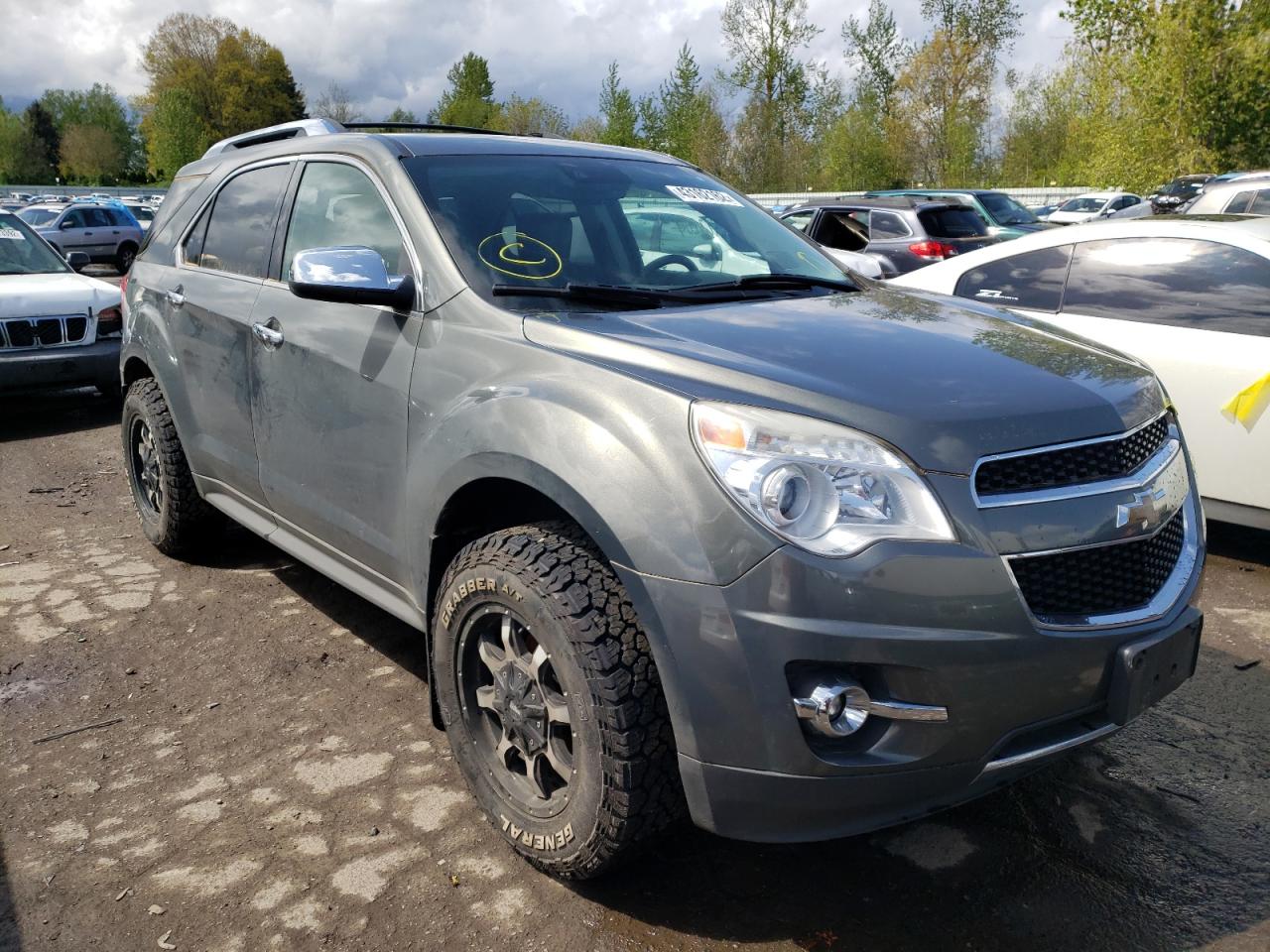 CHEVROLET EQUINOX LT 2013 with VIN 2GNFLGEK1D6354375 - Photo from auction