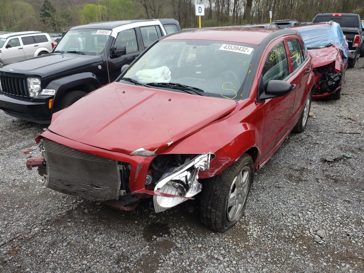 Photo 2 from auction – 2008 DODGE CALIBER with VIN 1B3HB28B88D730047