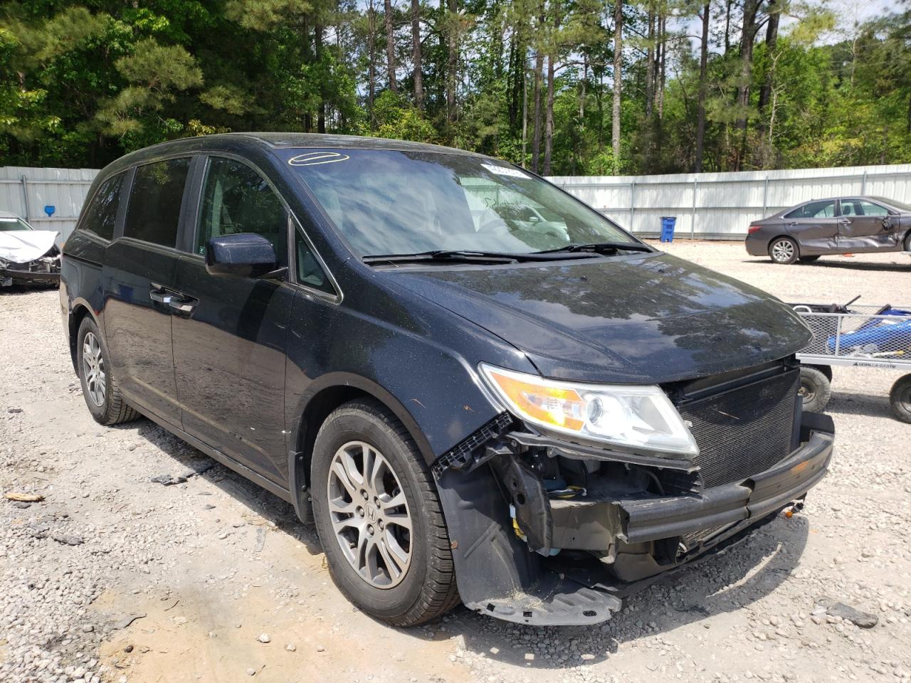 HONDA ODYSSEY EX 2012 with VIN 5FNRL5H40CB137383 - Photo from auction