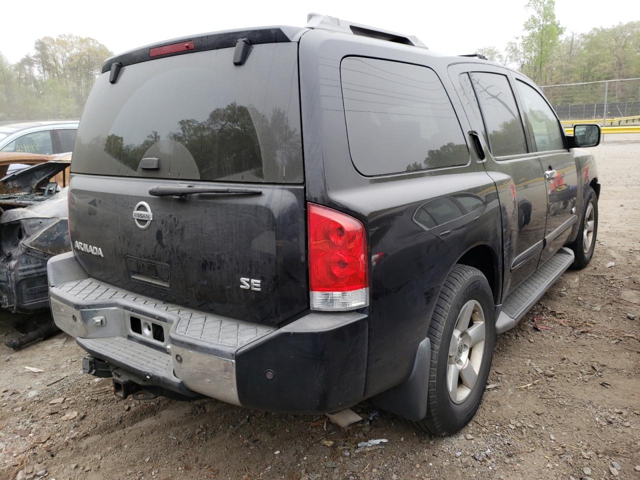 Photo 4 from auction – 2007 NISSAN ARMADA SE with VIN 5N1BA08A67N717109