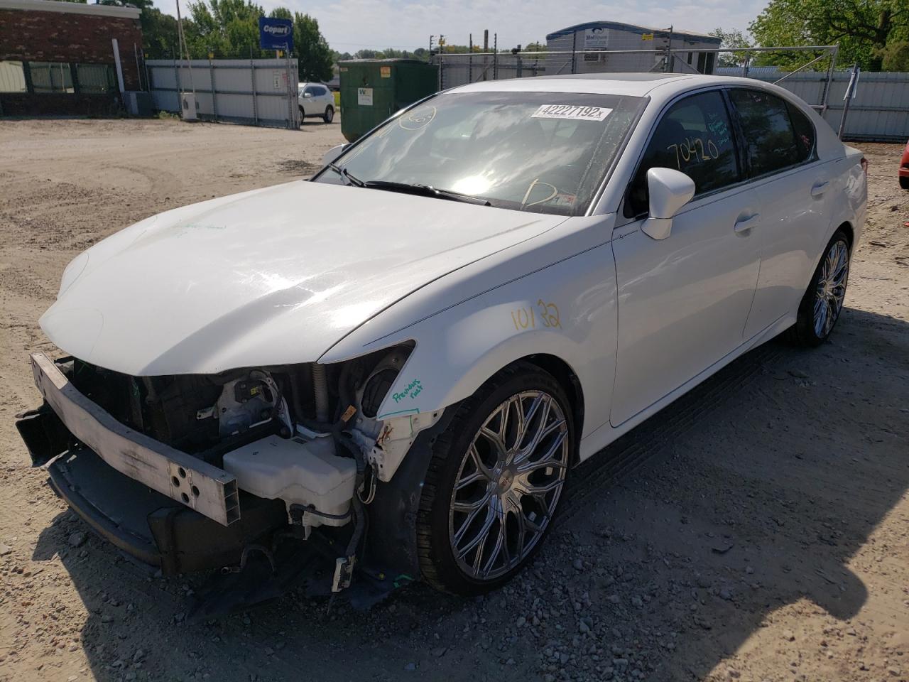 Photo 2 from auction – 2013 LEXUS GS 350 with VIN JTHCE1BL1D5015741