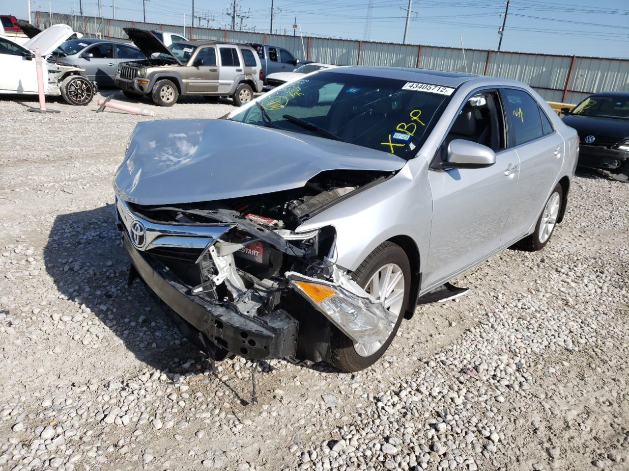 Photo 2 from auction – 2014 TOYOTA CAMRY SE with VIN 4T1BK1FK2EU548997