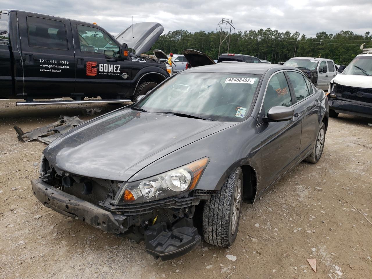 Photo 2 from auction – 2012 HONDA ACCORD LX with VIN 1HGCP2F38CA100479
