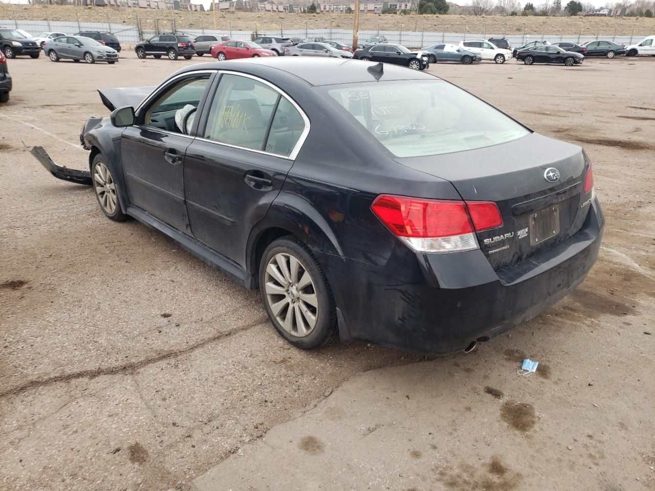 Photo 3 from auction – 2012 SUBARU LEGACY 2.5 with VIN 4S3BMCJ64C3043440