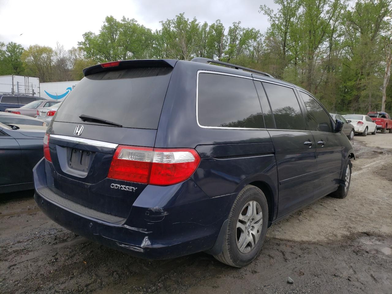 Photo 4 from auction – 2005 HONDA ODYSSEY TO with VIN 5FNRL38805B012992