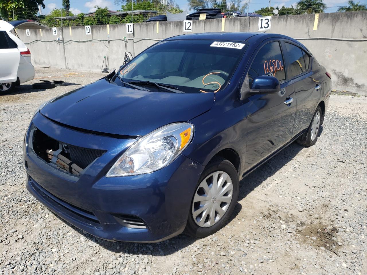 Photo 2 from auction – 2012 NISSAN VERSA S with VIN 3N1CN7AP1CL905845