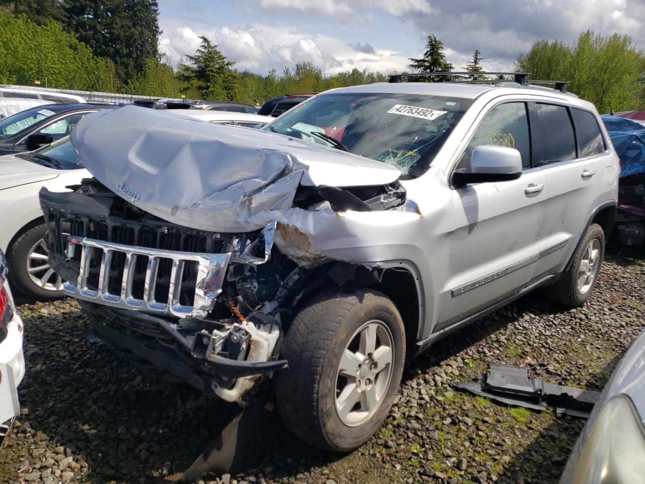 Photo 2 from auction – 2012 JEEP GRAND CHER with VIN 1C4RJFAGXCC298983
