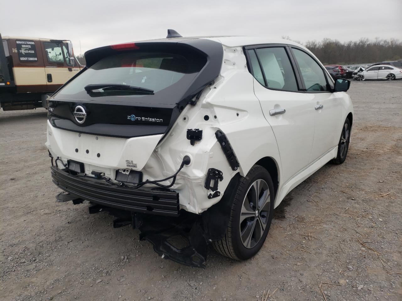 Photo 4 from auction – 2021 NISSAN LEAF SL PL with VIN 1N4BZ1DV7MC556164