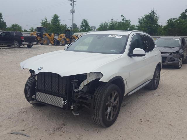 Photo 2 from auction – 2021 BMW X3 SDRIVE3 with VIN 5UXTY3C00M9D73089
