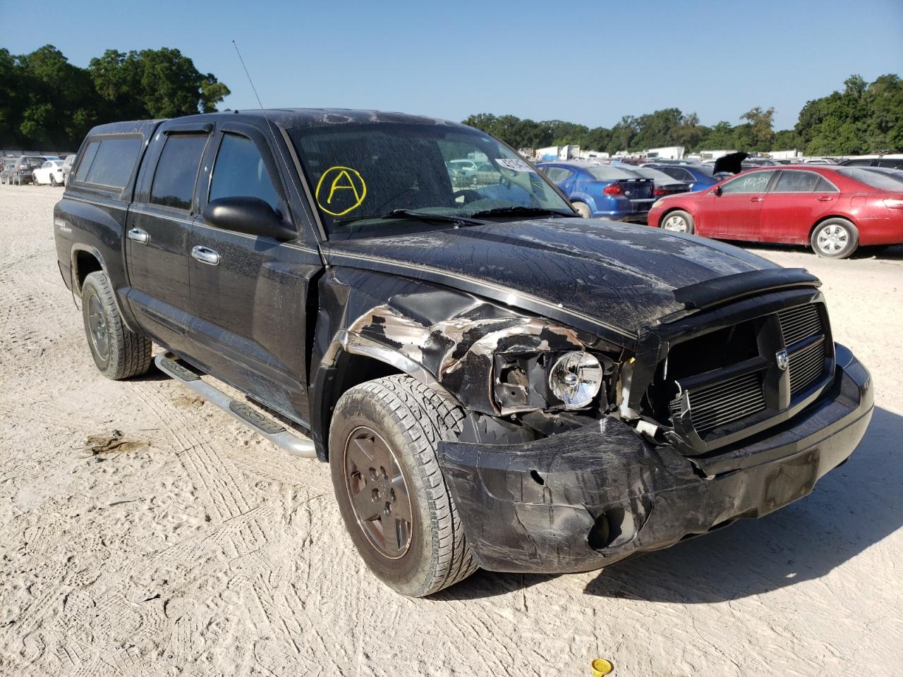 DODGE DAKOTA QUA 2006 with VIN 1D7HE48N76S652001 - Photo from auction