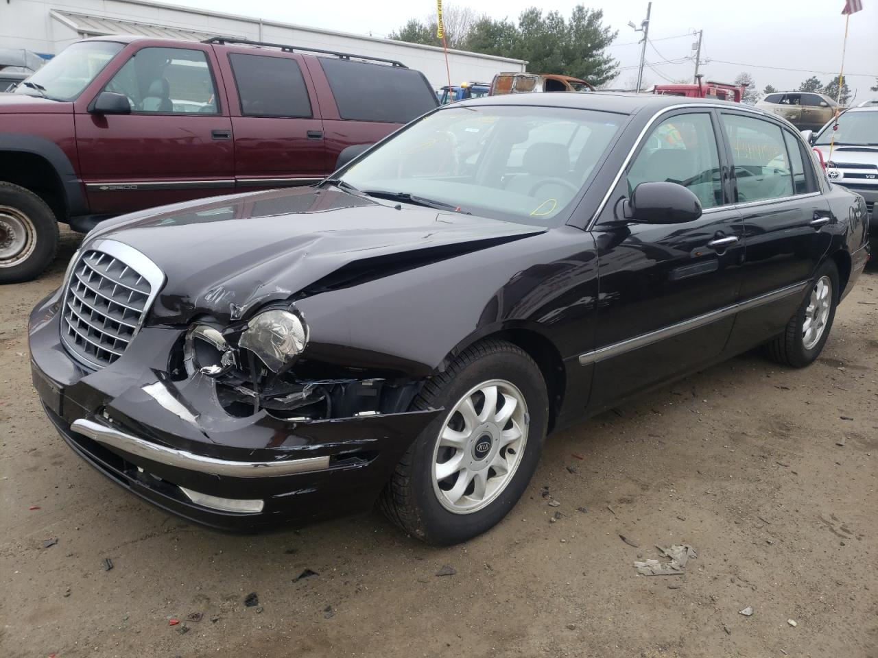Photo 2 from auction – 2005 KIA AMANTI with VIN KNALD124355069117