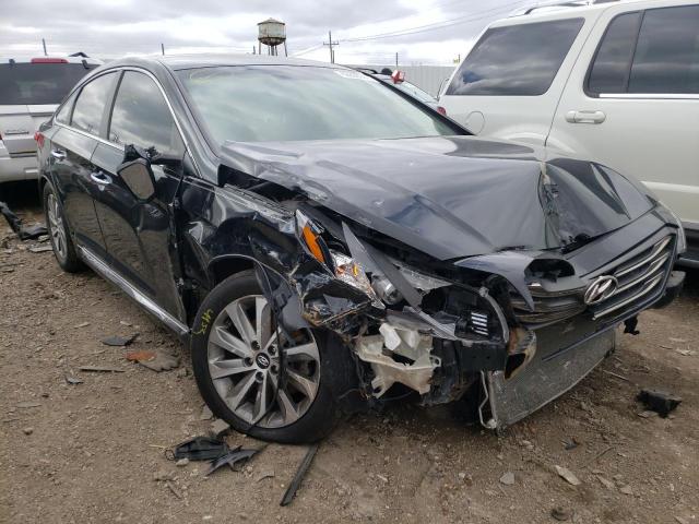 HYUNDAI SONATA SPO 2015 with VIN 5NPE34AF2FH061062 - Photo from auction